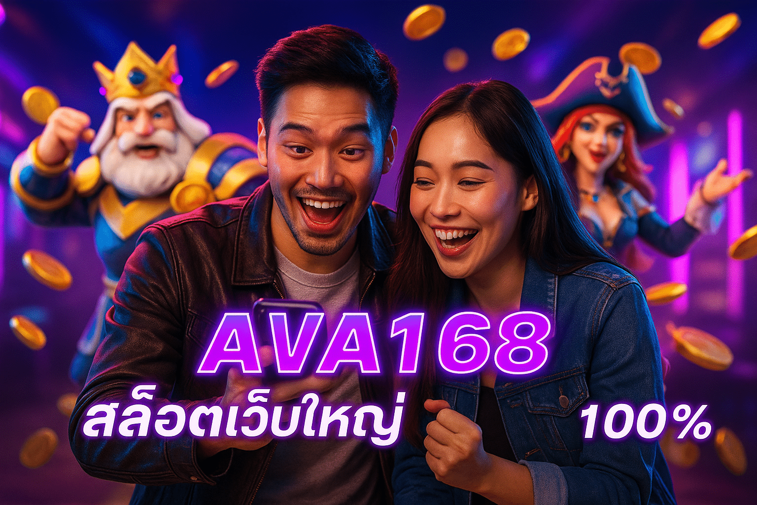 AVA168 สล็อตเว็บใหญ่ บัญชีปลอดภัย 100%
