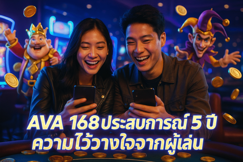 AVA168 ประสบการณ์ 5 ปี ความไว้วางใจจากผู้เล่น