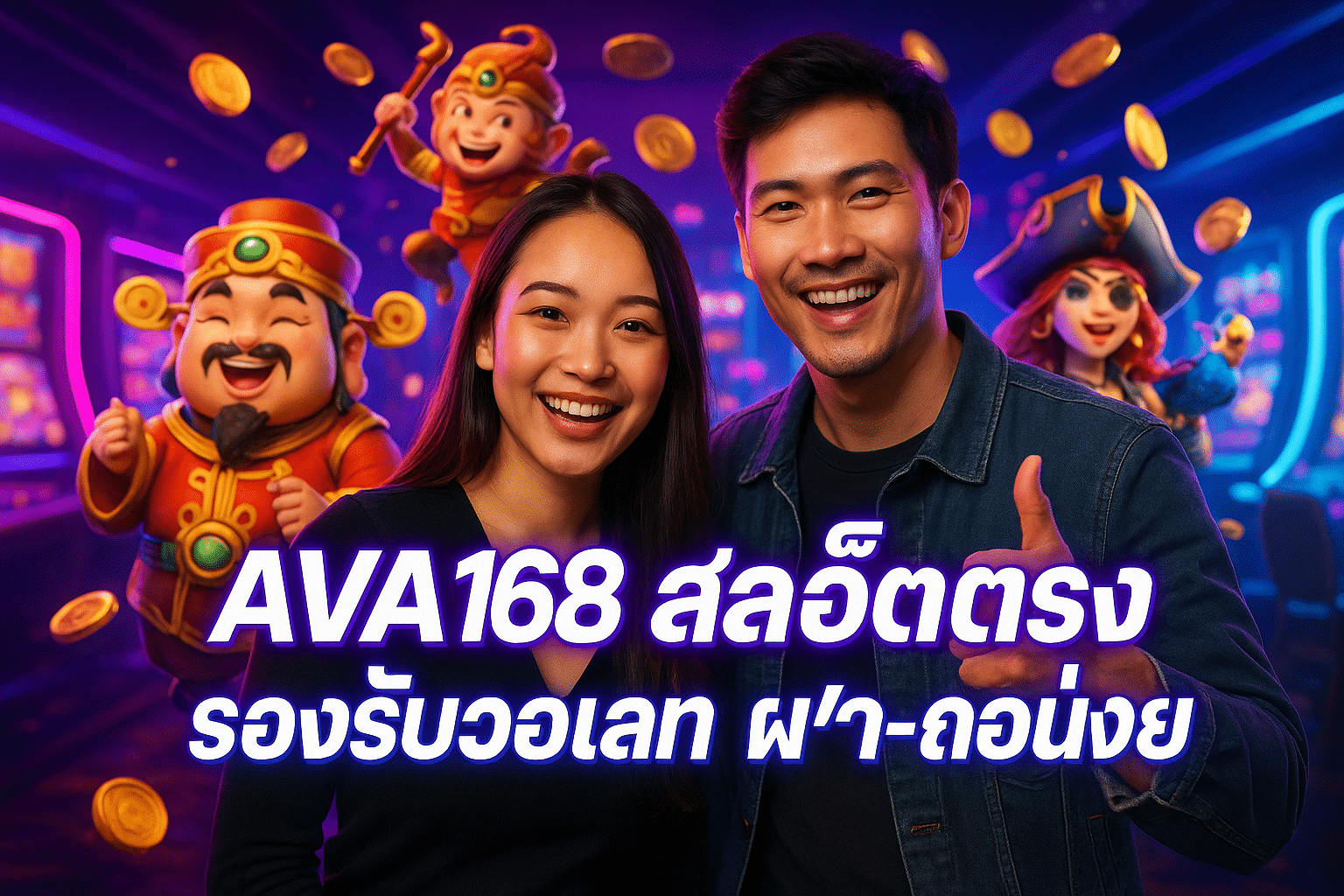 AVA168 สล็อตเว็บตรง รองรับวอเลท ฝาก-ถอนง่าย