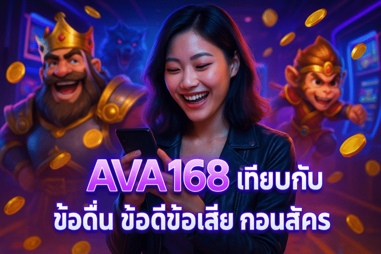 AVA168 เทียบกับ เว็บอื่น ข้อดีข้อเสีย ก่อนสมัคร