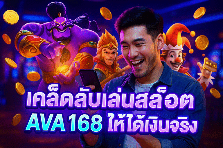เคล็ดลับเล่นสล็อต AVA168 ให้ได้เงินจริง