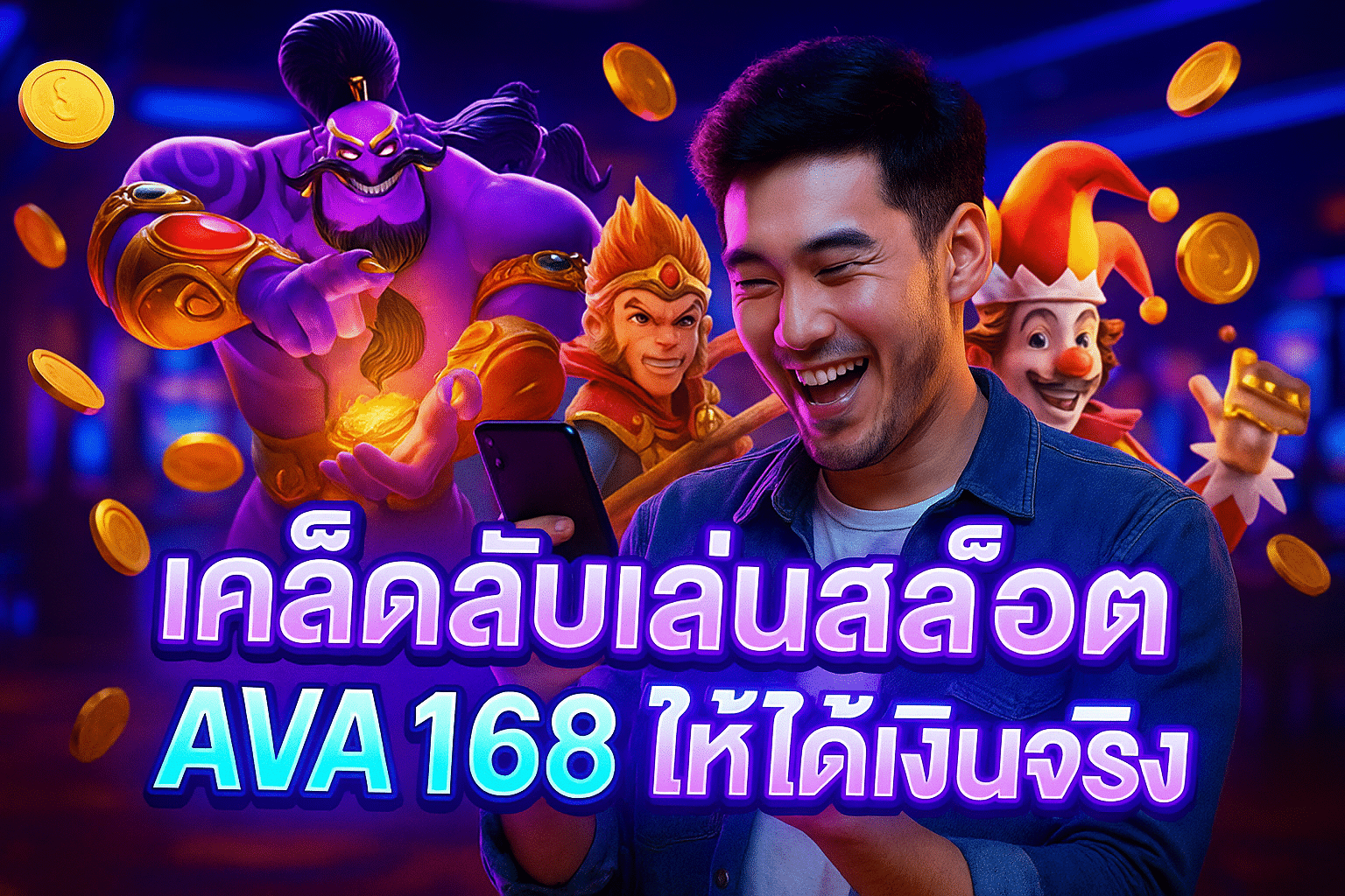 เคล็ดลับเล่นสล็อต AVA168 ให้ได้เงินจริง